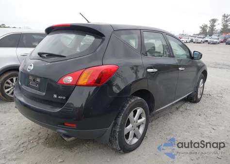 2009 Nissan Murano S z USA, uszkodzony, nr VIN JN8AZ18W99W206957